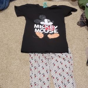 Mickey sleeping PJ set
